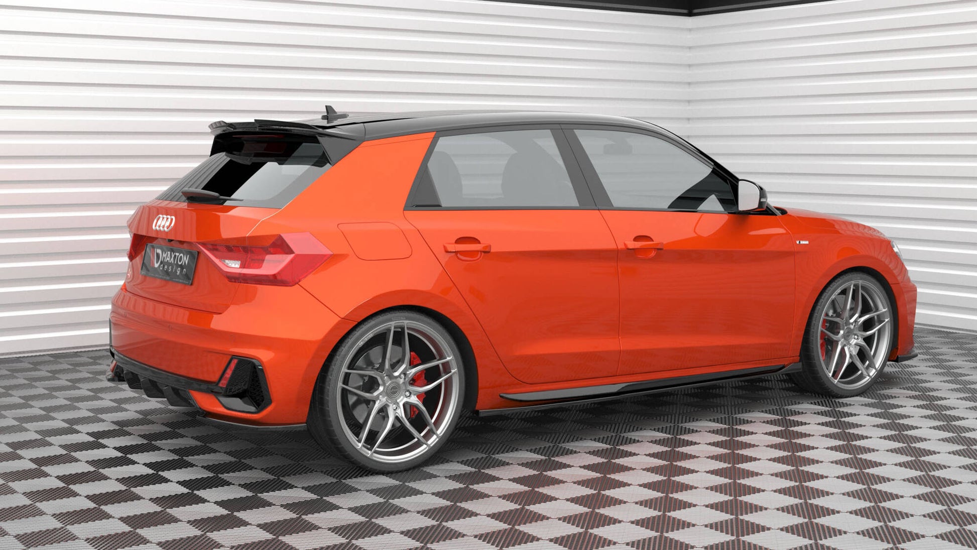 Maxton Design Splitter Laterali Post. V.2 - Audi A1 GB - img 4