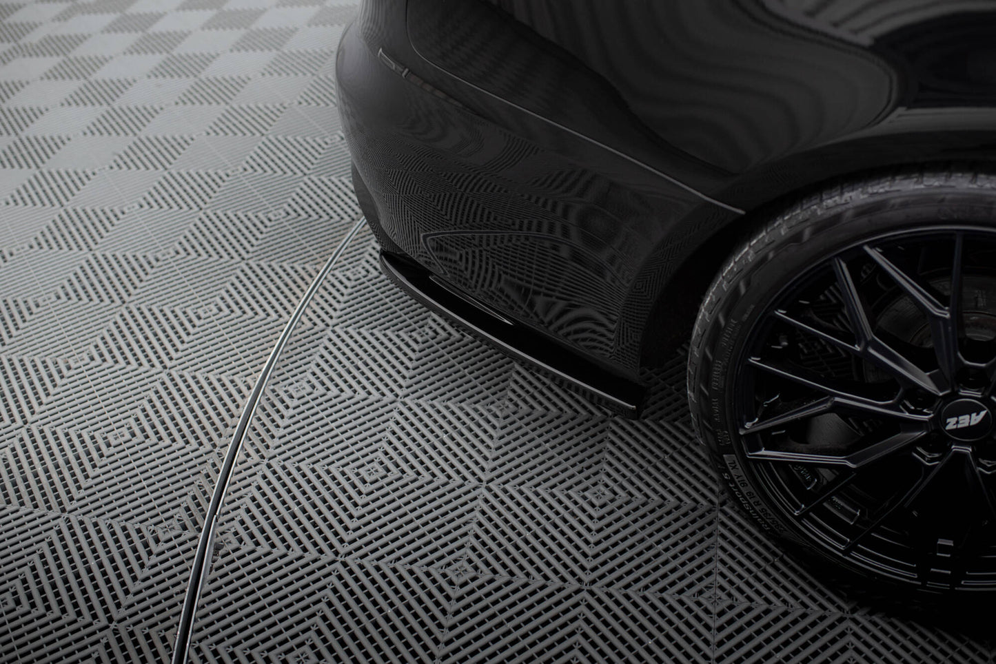 Maxton Design Splitter Laterali Post. V.2 - Audi A4 B9 - img 3