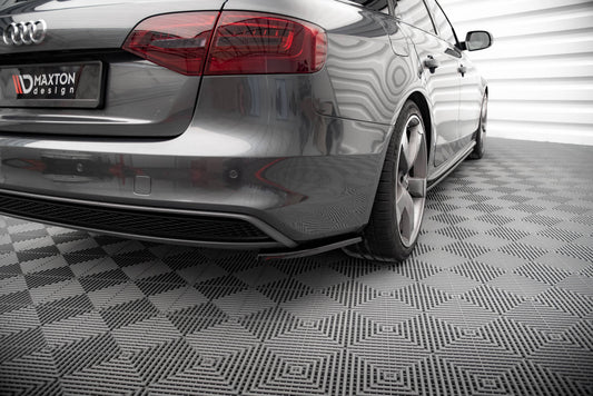 Maxton Design Splitter Laterali Post. V.2 - Audi A4 B8 FL