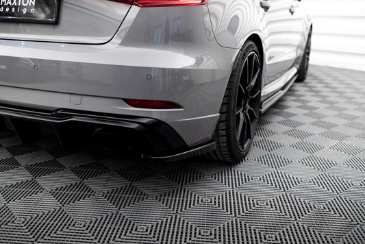 Maxton Design Splitter Laterali Post. V.2 - Audi A3 8V FL