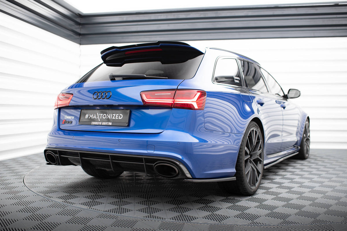Maxton Design Splitter Laterali Post. V.2 - Audi A6 C7 FL - img 2