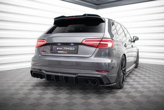 Maxton Design Splitter Laterali Post. V.2 - Audi A3 8V FL
