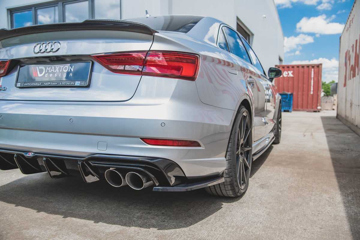 Maxton Design Splitter Laterali Post. V.2 - Audi A3 8V FL - img 2