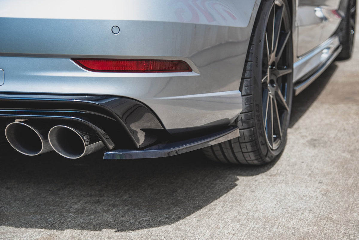 Maxton Design Splitter Laterali Post. V.2 - Audi A3 8V FL
