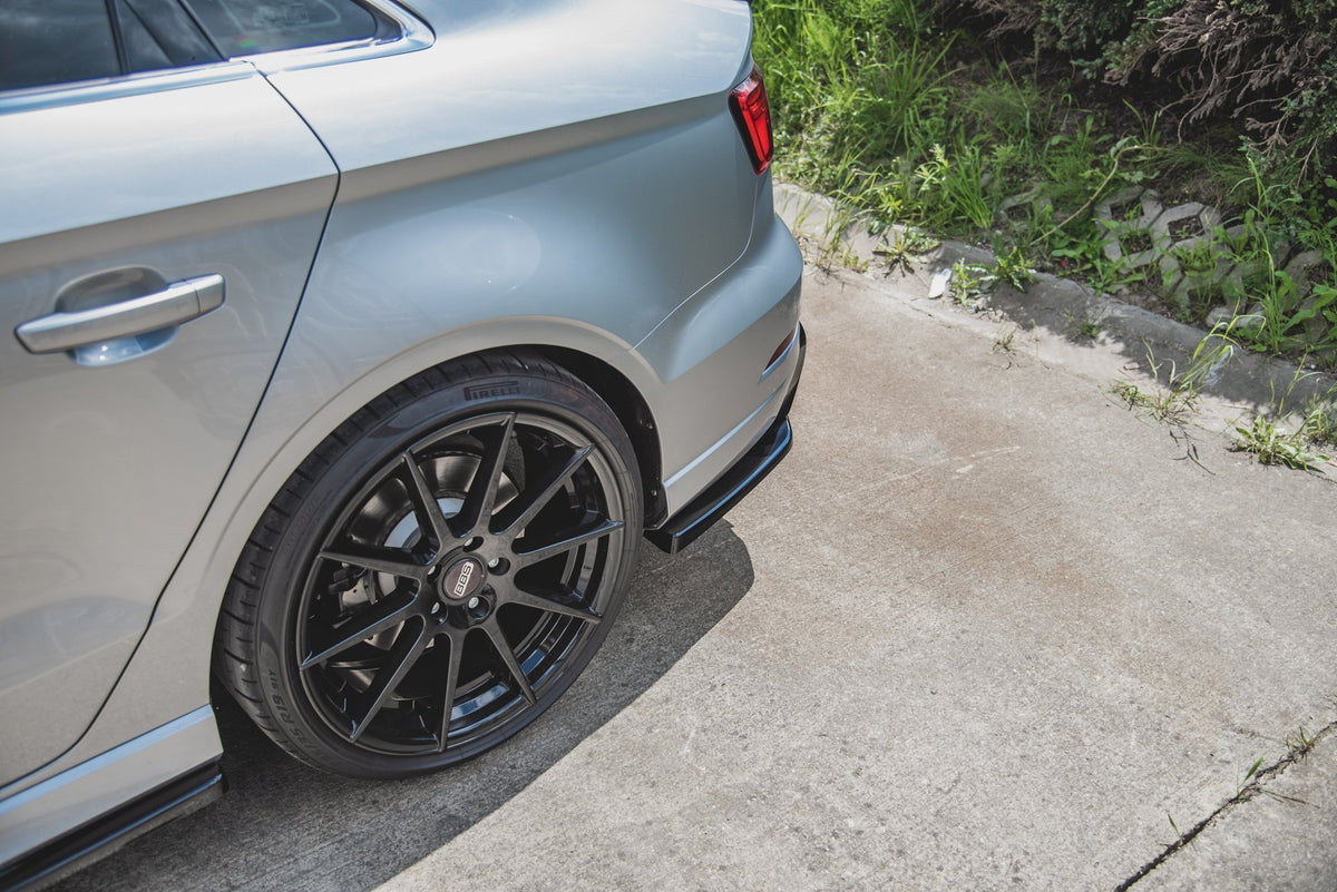 Maxton Design Splitter Laterali Post. V.2 - Audi A3 8V FL - img 3