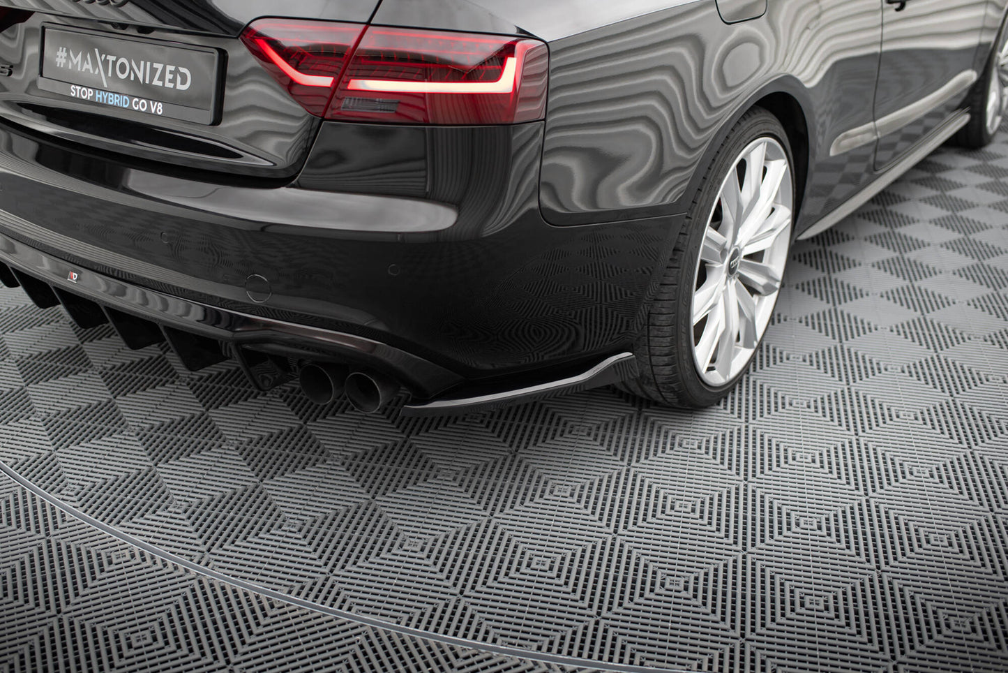 Maxton Design Splitter Laterali Post. V.2 - Audi A5 8T
