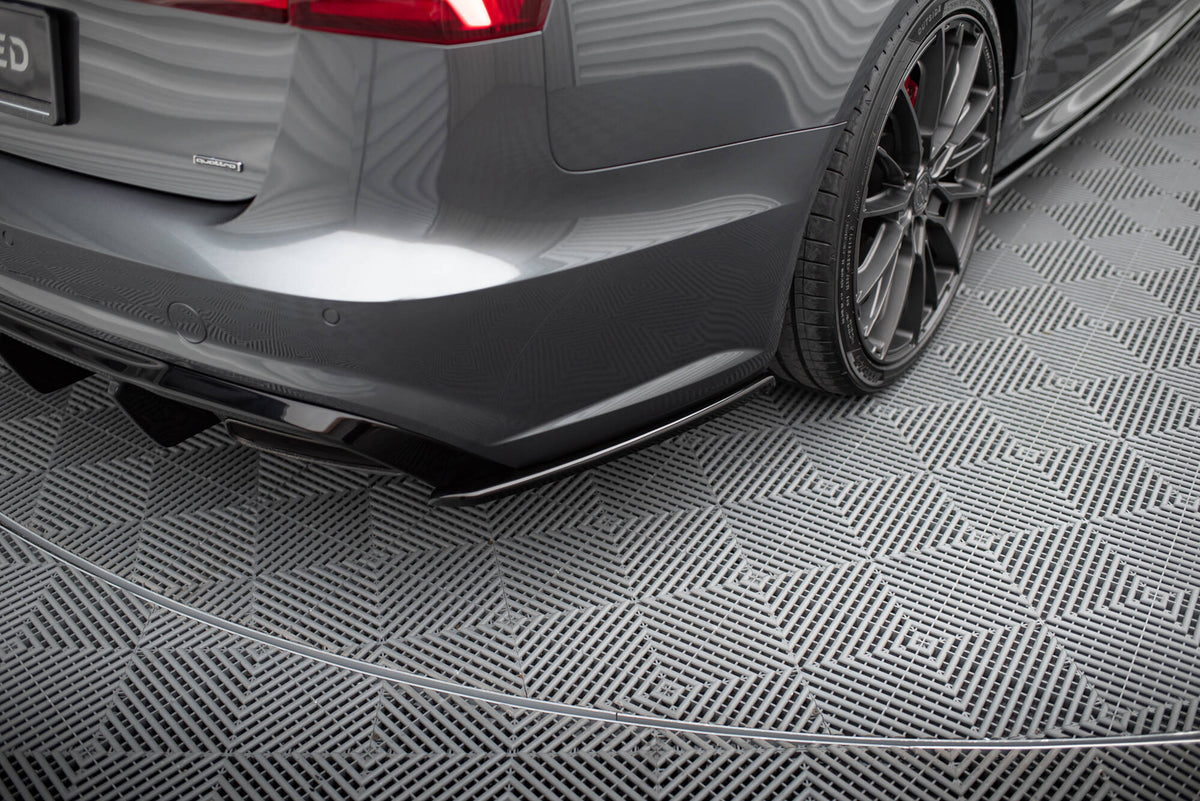 Maxton Design Splitter Laterali Post. V.2 - Audi A6 C7 FL