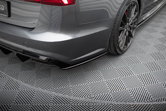 Maxton Design Splitter Laterali Post. V.2 - Audi A6 C7 FL