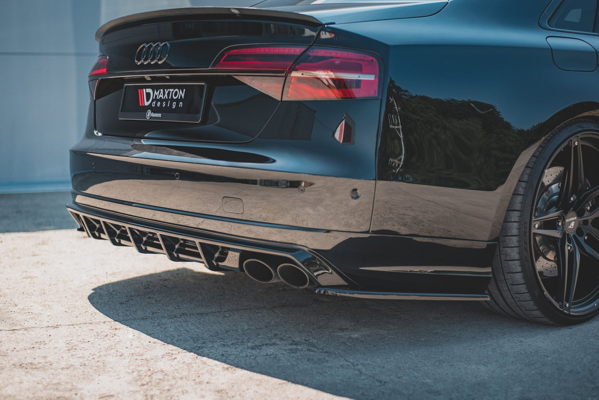 Maxton Design Splitter Laterali Post. V.2 - Audi A8 D4