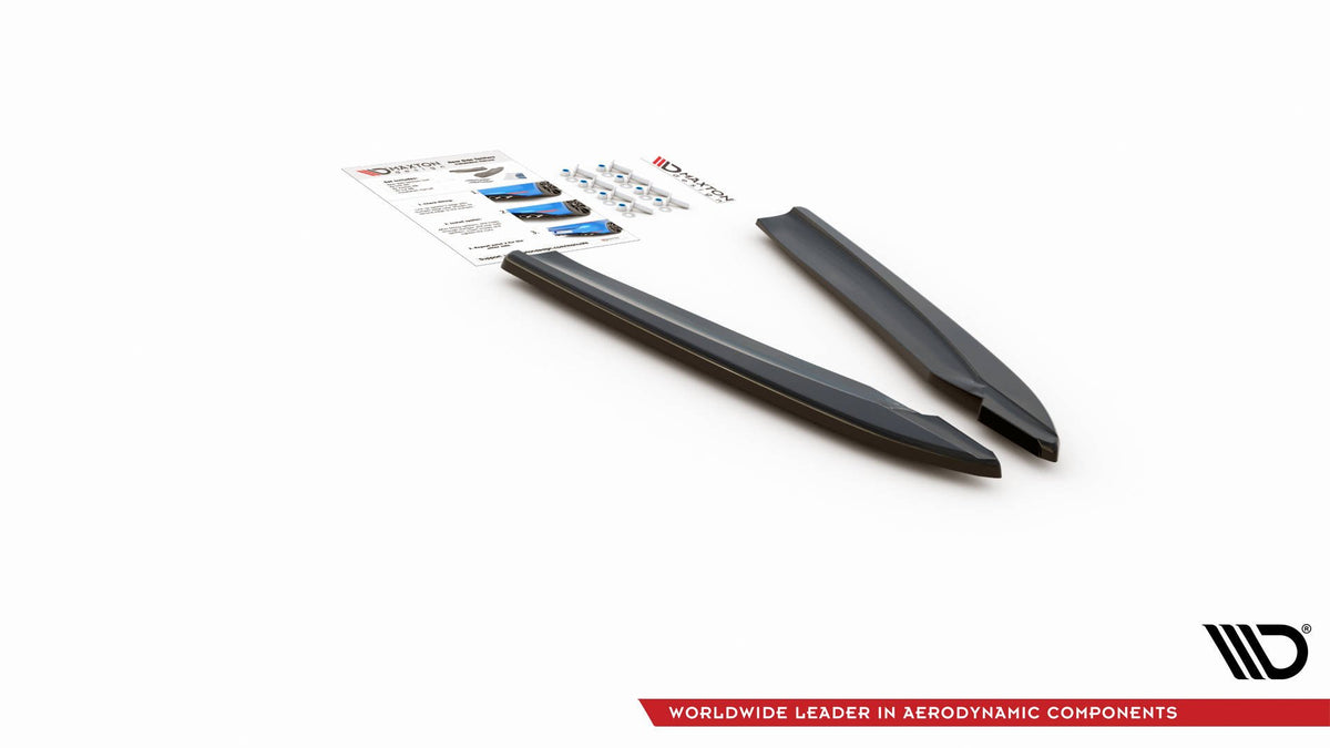 Maxton Design Splitter Laterali Post. V.2 - Audi A8 D4 - img 6