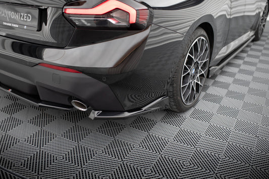 Maxton Design Splitter Laterali Post. V.2 - BMW Serie 2 Standard