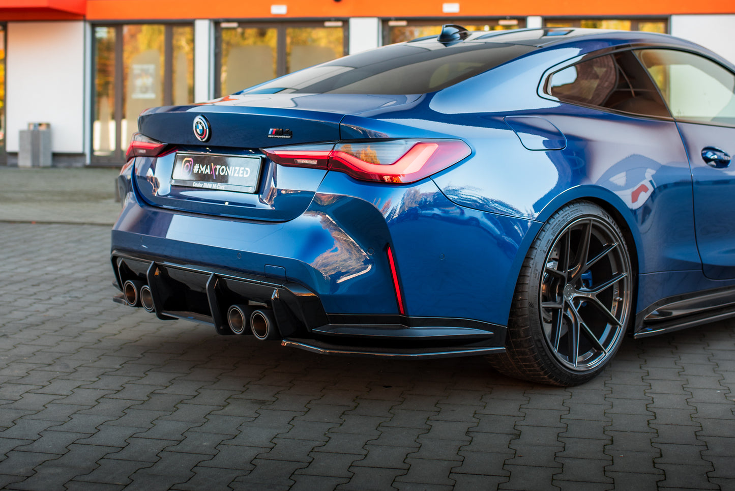 Maxton Design Splitter Laterali Post. V.2 - BMW Serie 4 G82