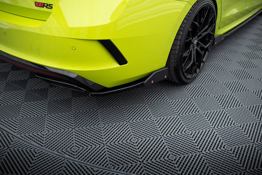 Maxton Design Splitter Laterali Post. V.2 - Skoda Octavia RS Mk4