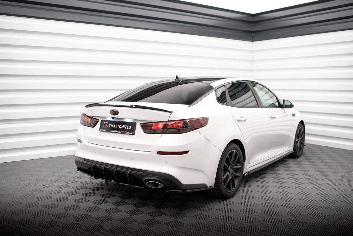 Maxton Design Splitter Laterali Post. V.2 - Kia Optima Mk4 Facelift - img 4