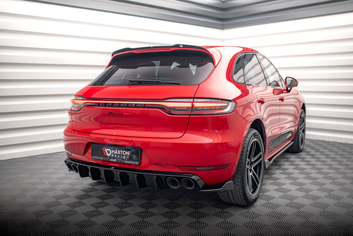 Maxton Design Splitter Laterali Post. V.2 - Porsche Macan Mk1 Facelift - img 2