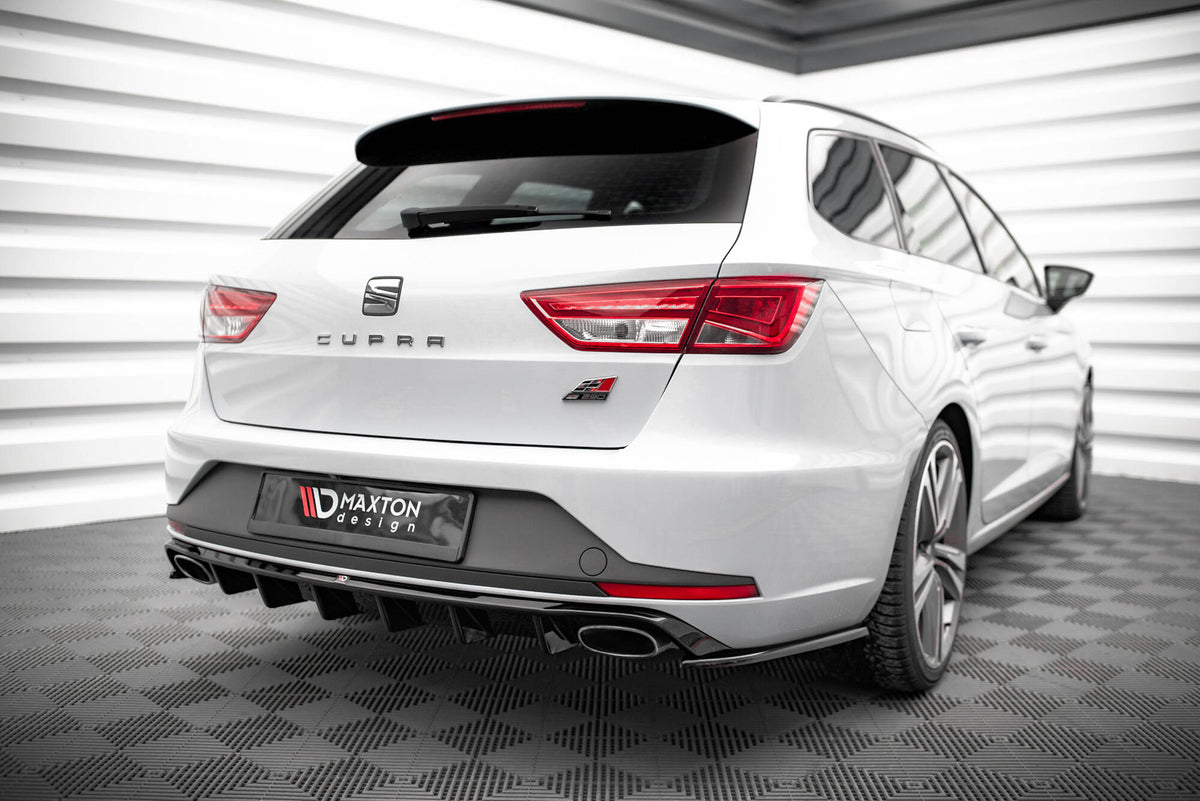 Maxton Design Splitter Laterali Post. V.2 - Seat Leon Cupra Mk3