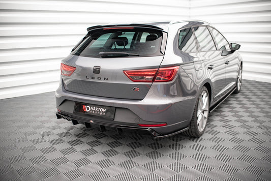 Maxton Design Splitter Laterali Post. V.2 - Seat Leon FR Mk3