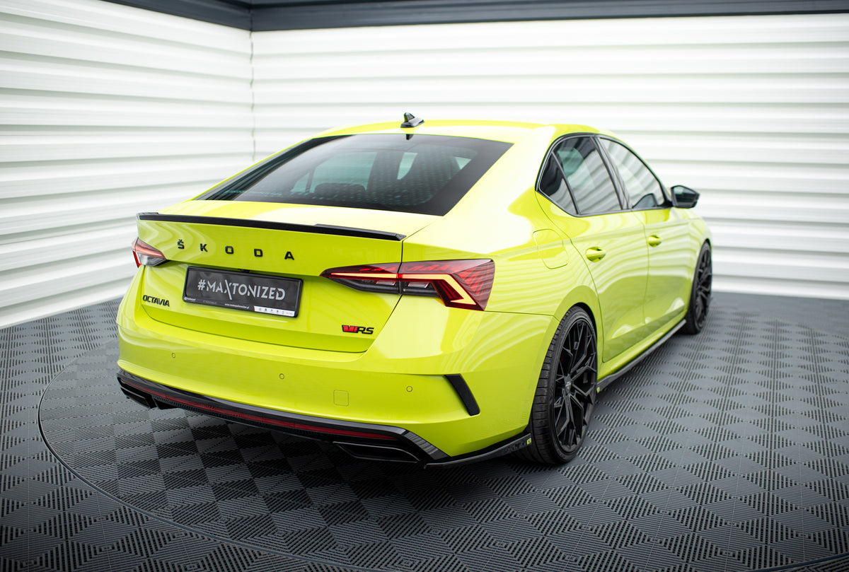 Maxton Design Splitter Laterali Post. V.2 - Skoda Octavia RS Mk4 - img 2