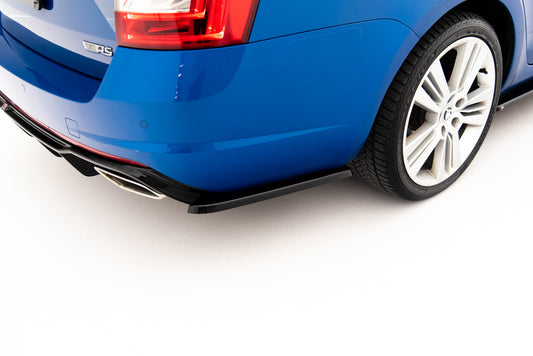 Maxton Design Splitter Laterali Post. V.2 - Skoda Octavia RS Mk3
