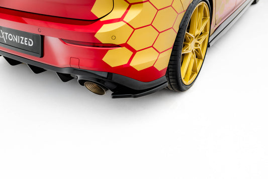 Maxton Design Splitter Laterali Post. V.2 - Volkswagen Golf GTI Mk8