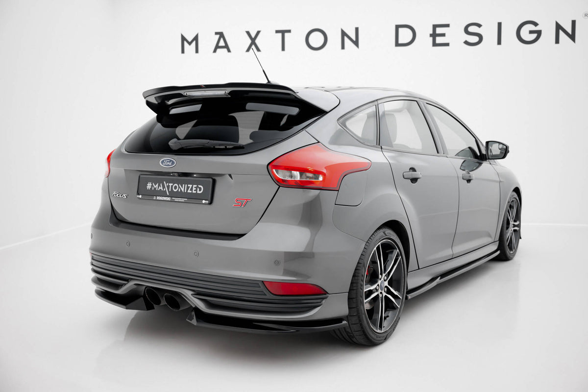 Maxton Design Splitter Laterali Post. V.3 - Ford Focus ST Mk3 Facelift - img 2