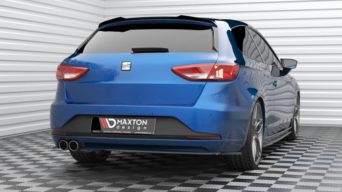 Maxton Design Splitter Laterali Post. V.3 - Seat Leon FR Mk3