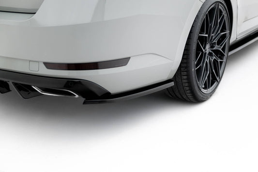 Maxton Design Splitter Laterali Post. V.3 - Skoda Superb Mk3