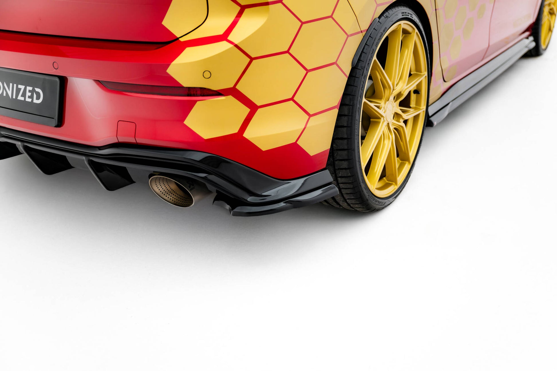 Maxton Design Splitter Laterali Post. V.3 - Volkswagen Golf GTI Mk8 Facelift