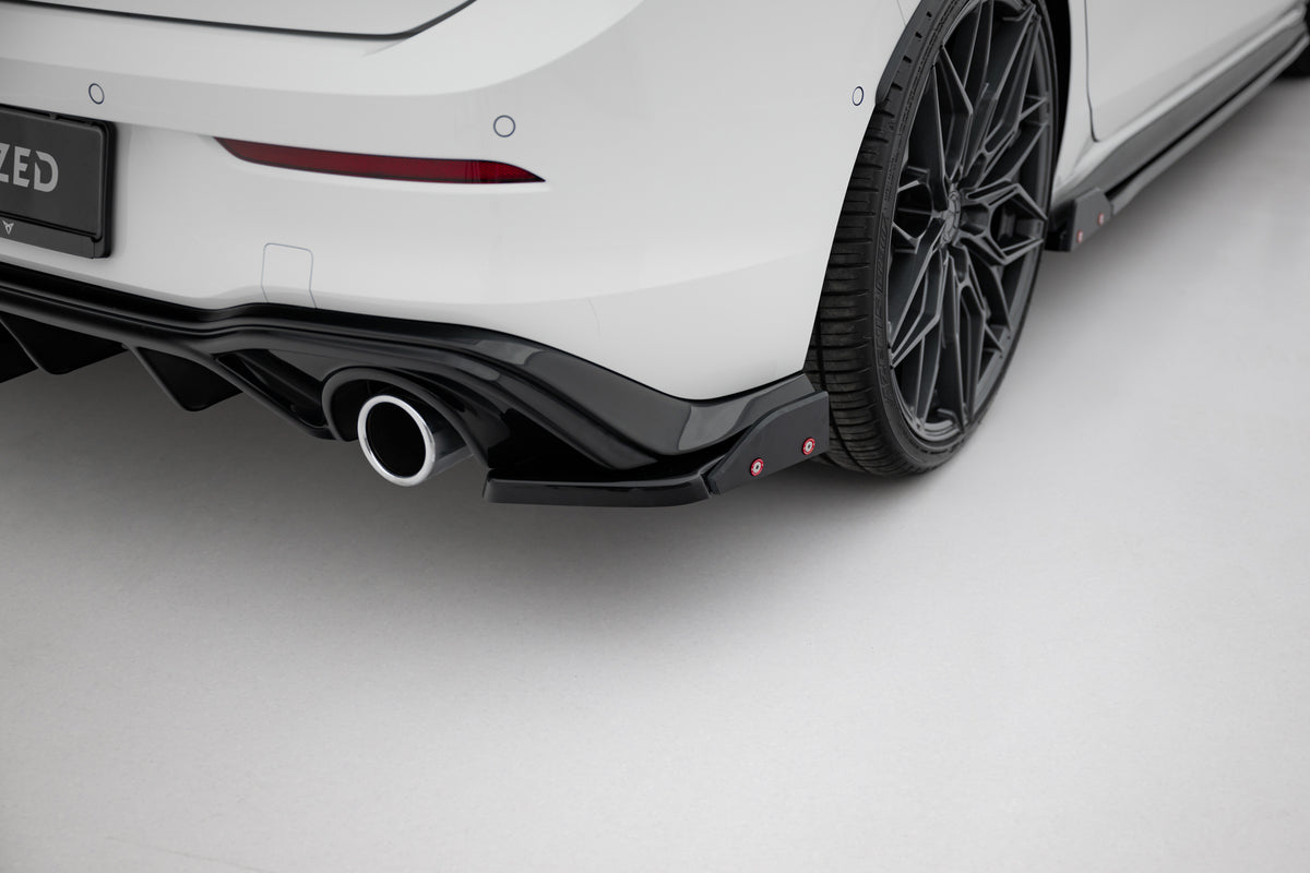 Maxton Design Splitter Laterali Post. V.4 - Volkswagen Golf GTI Mk8