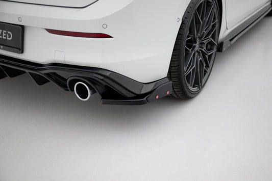 Maxton Design Splitter Laterali Post. V.4 - Volkswagen Golf GTI Mk8