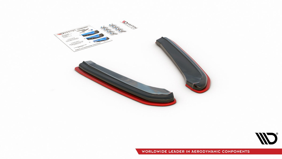 Maxton Design Splitter Laterali Post. V.4 - Seat Leon Cupra Mk3 Facelift - img 4