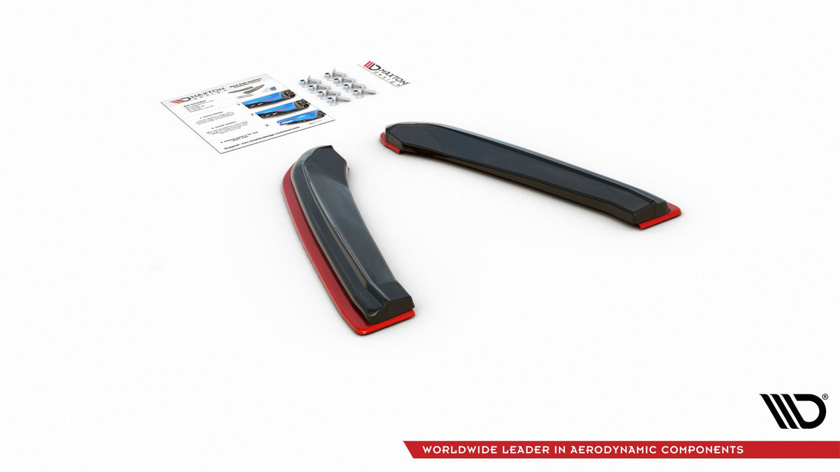 Maxton Design Splitter Laterali Post. V.4 - Seat Leon Cupra Mk3 Facelift - img 5