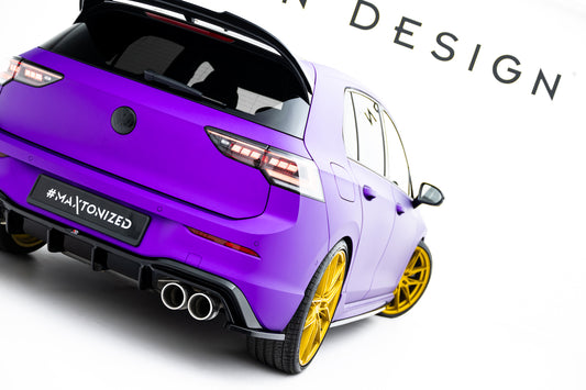 Maxton Design Splitter Laterali Post. V.4 - Volkswagen Golf R Mk8