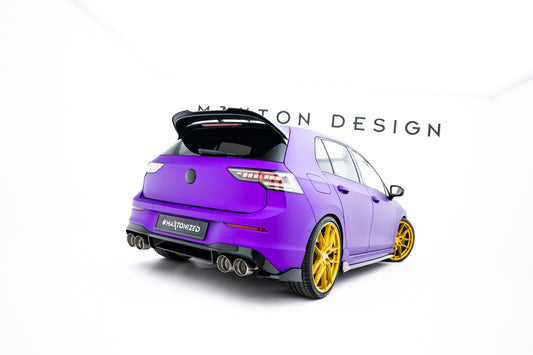 Maxton Design Splitter Laterali Post. V.7 - Volkswagen Golf R Mk8