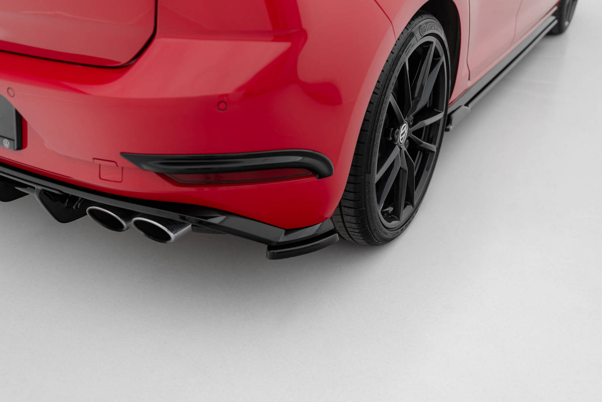 Maxton Design Splitter Laterali Post. - Volkswagen Golf R Mk7 Facelift - img 5