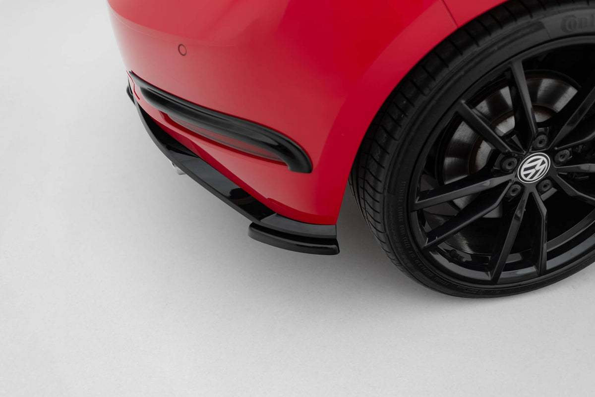 Maxton Design Splitter Laterali Post. - Volkswagen Golf R Mk7 Facelift - img 6