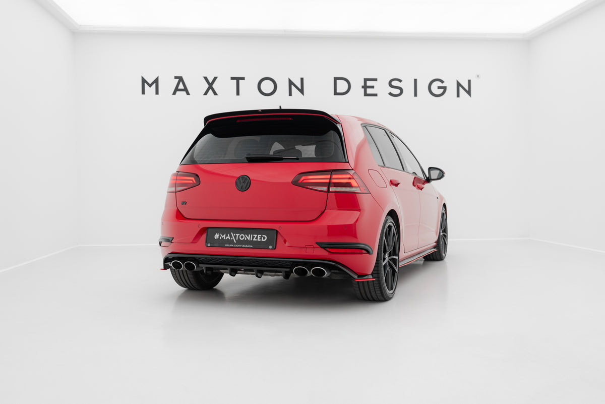 Maxton Design Splitter Laterali Post. - Volkswagen Golf R Mk7 Facelift - img 2