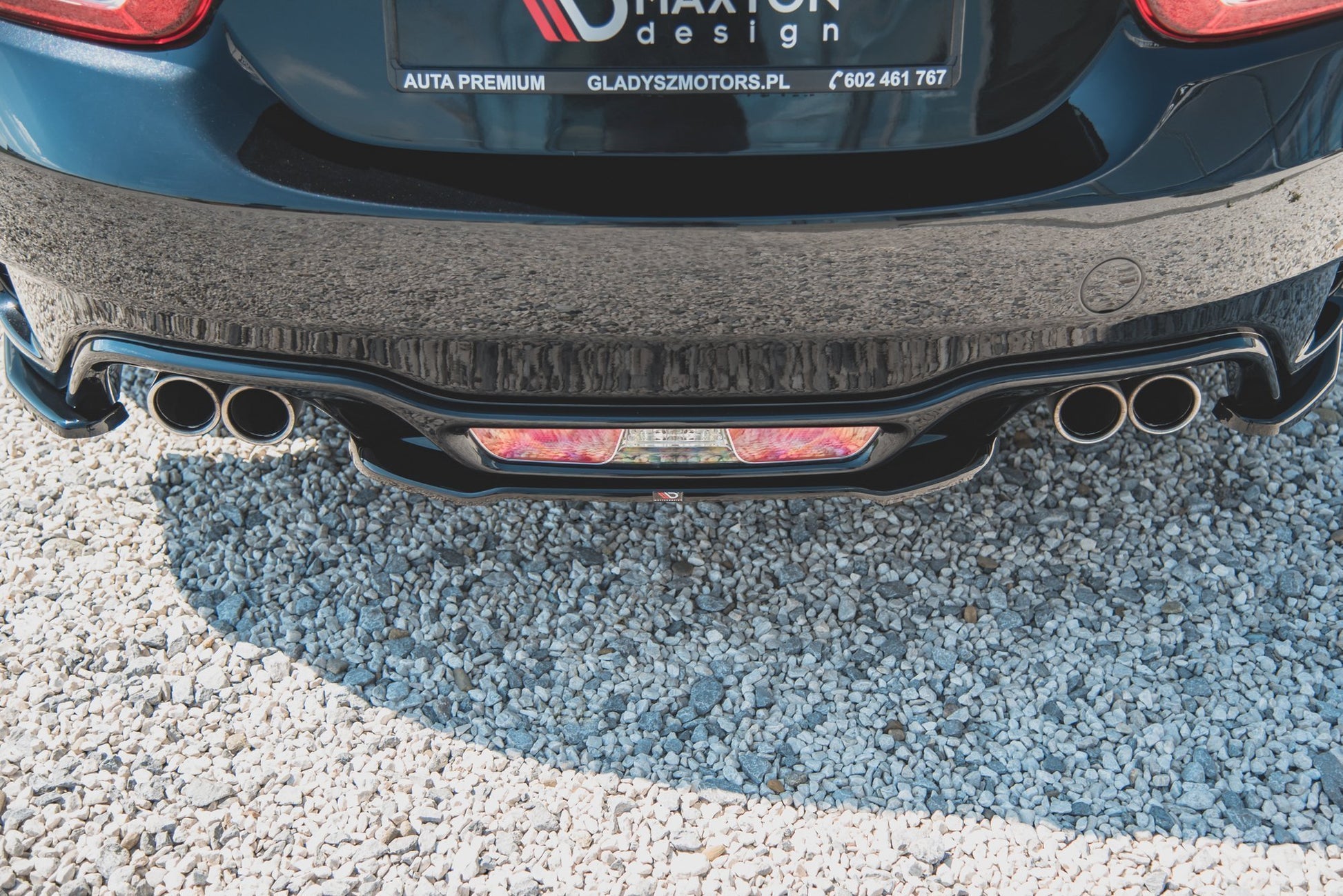 Maxton Design Splitter Post. - Fiat 124 Spider Abarth - img 2