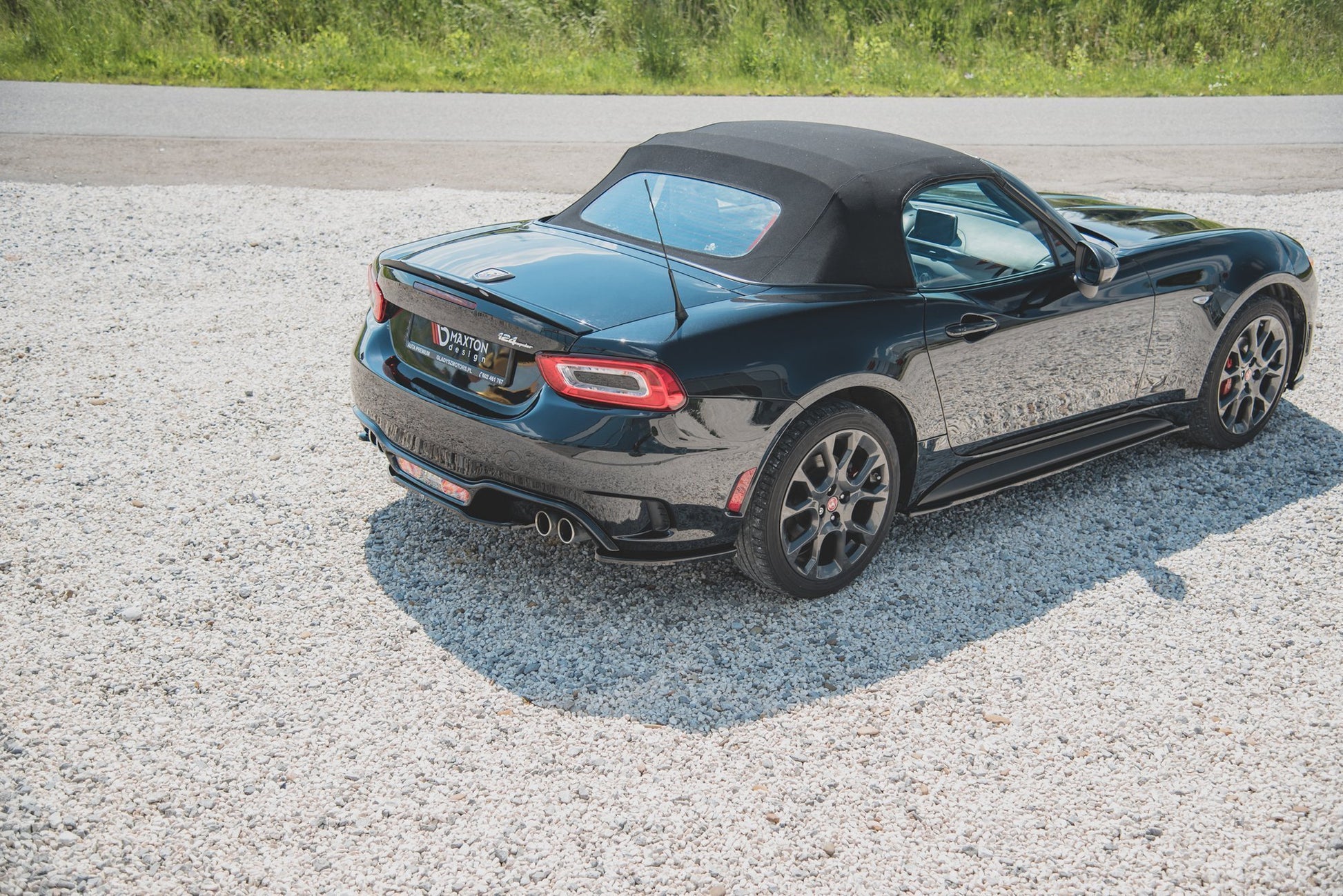 Maxton Design Splitter Post. - Fiat 124 Spider Abarth - img 3