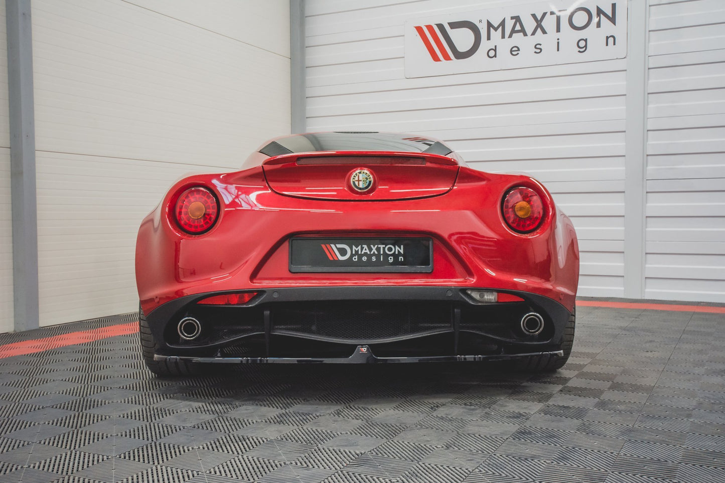 Maxton Design Splitter Post. - Alfa Romeo 4C - img 2