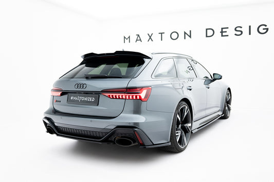 Maxton Design Splitter Post. - Audi A6 C8