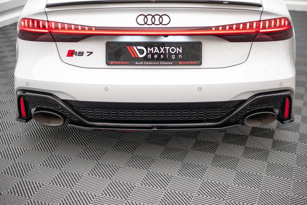 Maxton Design Splitter Post. - Audi A6 C8