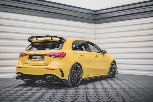 Maxton Design Splitter Post. - Mercedes A Klasa W177 45 AMG