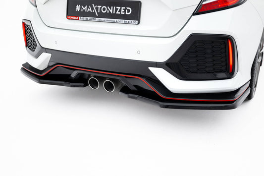 Maxton Design Splitter Post. - Honda Civic Mk 10 Sport