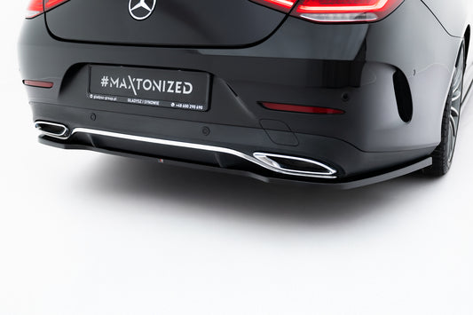 Maxton Design Splitter Post. - Mercedes CLS AMG-Line