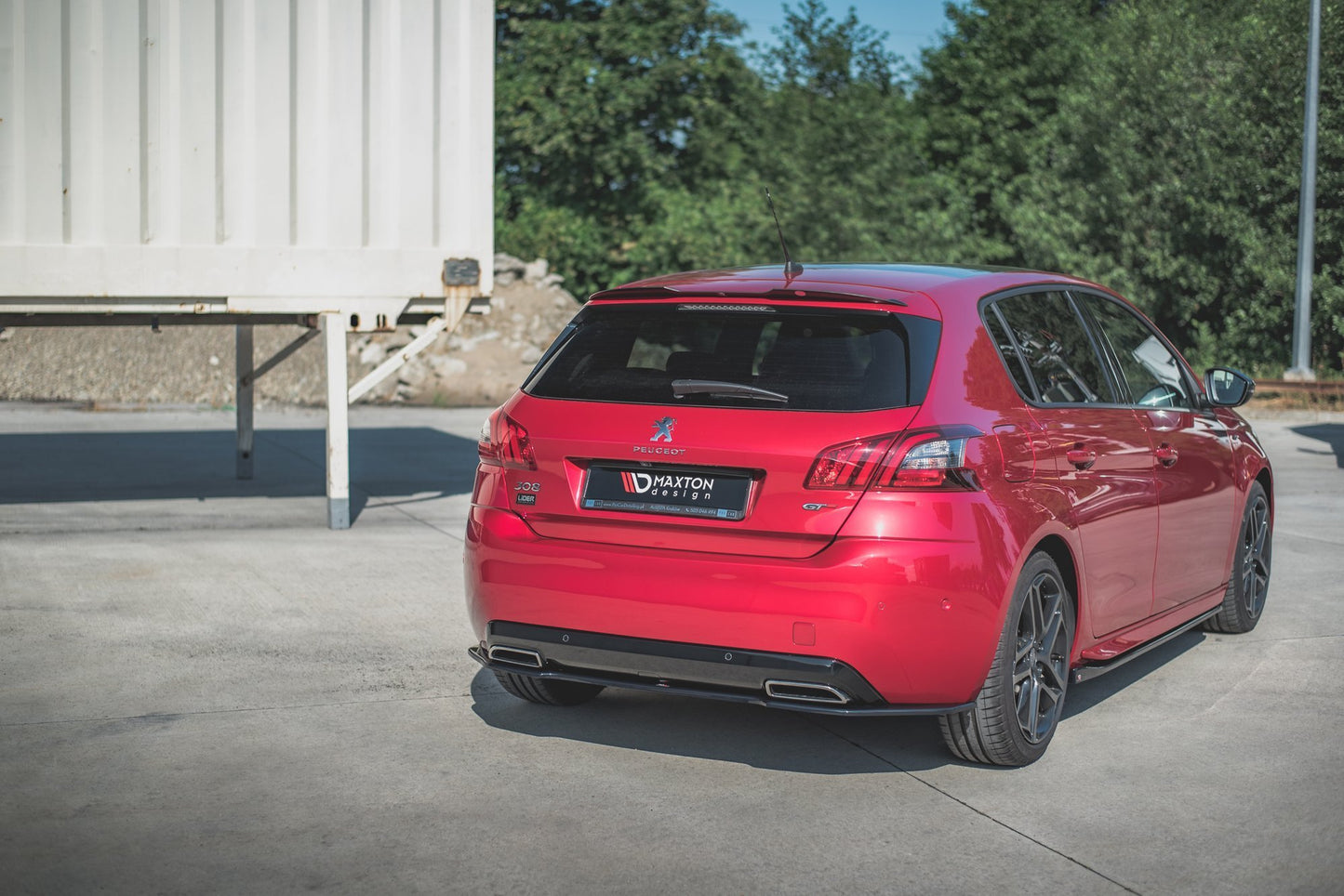 Maxton Design Splitter Post. - Peugeot 308 Mk 2 GT - img 4