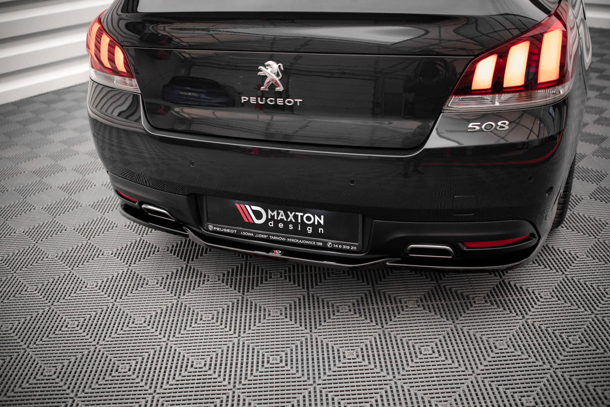 Maxton Design Splitter Post. - Peugeot 508 Mk1 GT