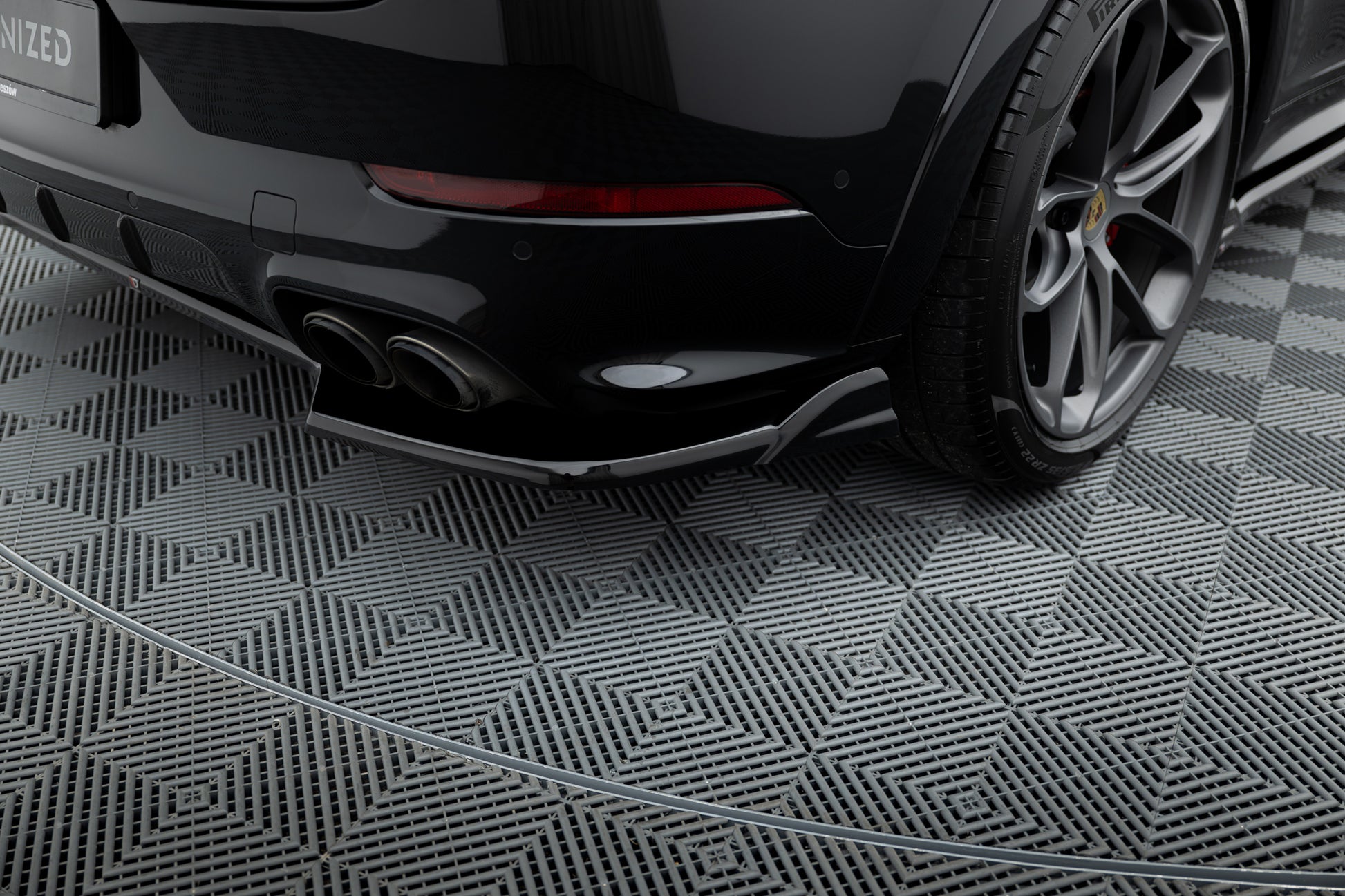 Maxton Design Splitter Post. - Porsche Cayenne Standard - img 3