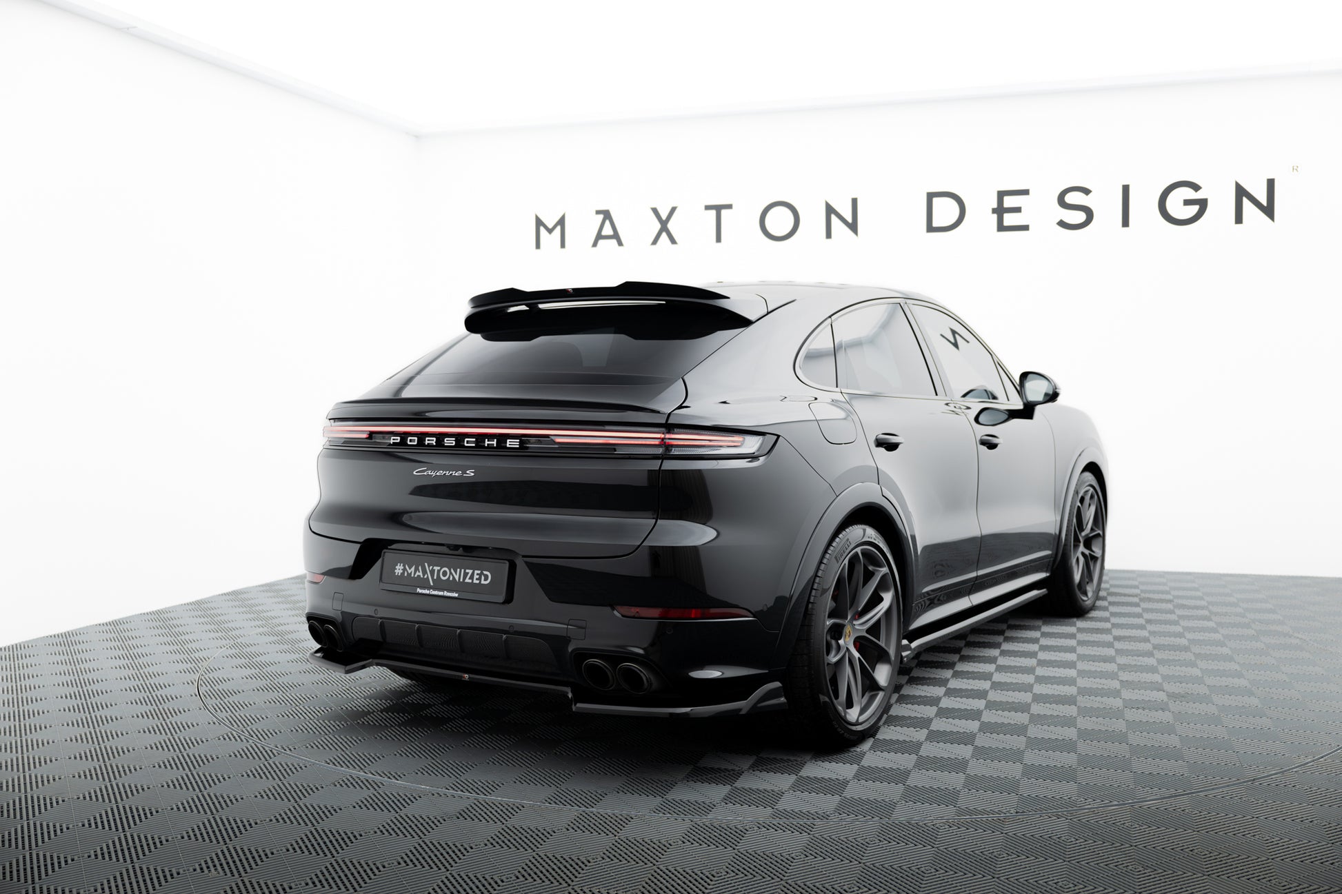 Maxton Design Splitter Post. - Porsche Cayenne Standard - img 2