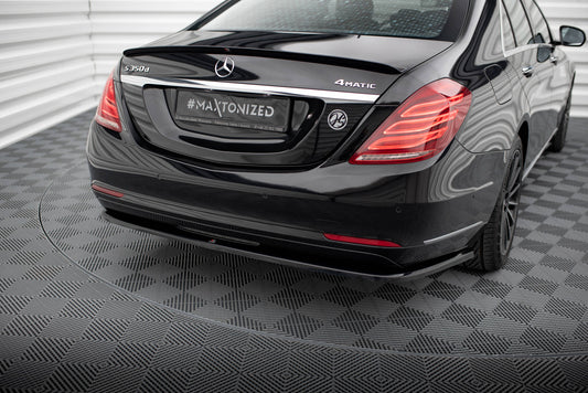 Maxton Design Splitter Post. V.1 - Mercedes S Klasa Standard